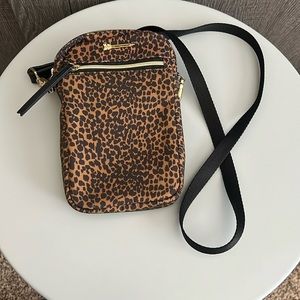 Stella & Dot animal print crossbody